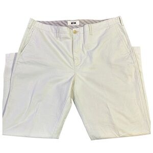 Joseph Abboud Men’s Off White Cream Chinos with Four Pockets Size 42X30
